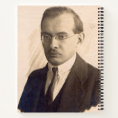 Jaren 1920 Mr. Wetenschapper Notitieboek (Achterkant)