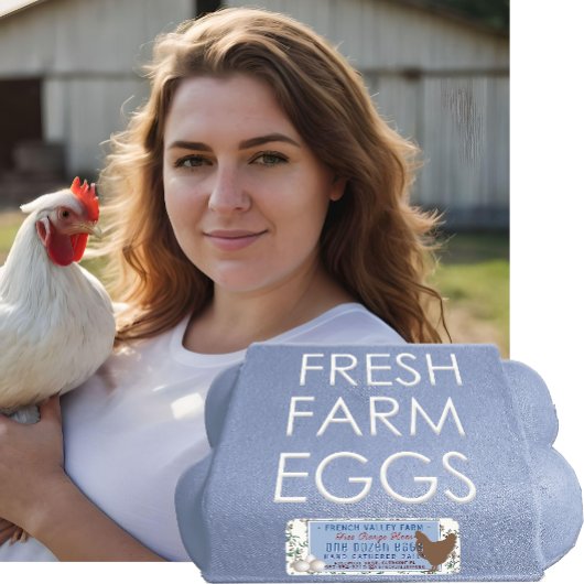 jaren 1930 Botanische Boerderij Design Hen Egg Ca Etiket