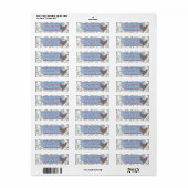 jaren 1930 Botanische Boerderij Design Hen Egg Ca Etiket (Full Sheet)