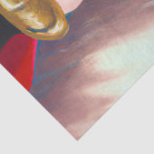  jaren 1940's 1950's Woman Decoupage Tissuepapier (Detail)