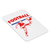  jaren 1950 Football speler Magneet (Rechterzijde)