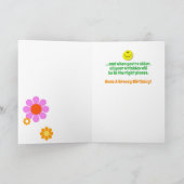  jaren 1960 Bikini Go-Go Retro Verjaardag Kaart (Binnen)