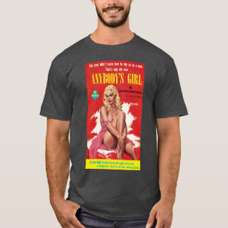  jaren 1960 Softcore Sleaze Paperback Hoesje 36 T-shirt