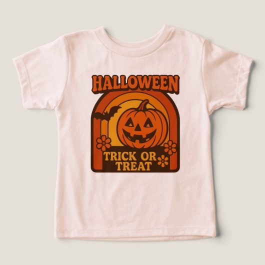  jaren 1970 Trick or treat Halloween (Design voorkant)