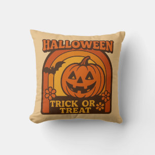 jaren 1970 Trick or treat Halloween Kussen