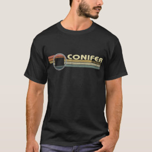  jaren 1980 Style CONIFER, CO T-shirt