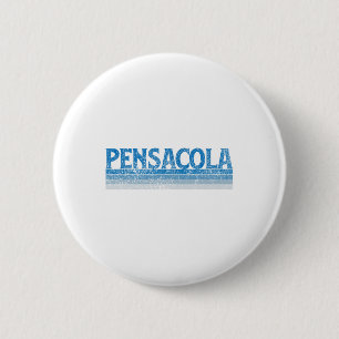 jaren 1980 Style Pensacola Nederland _1 Ronde Button 5,7 Cm