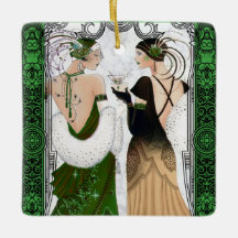  jaren '20 Kerst Martini Flapper Dames