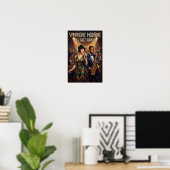 Jaren 20 mode advertenties uit het verleden poster (Thuiskantoor)