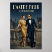 Jaren 20 Mode Reclame uit het verleden Poster (Voorkant)