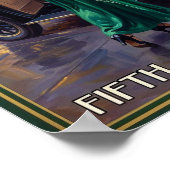 Jaren 20 Mode Reclame uit het verleden Poster (Hoek)