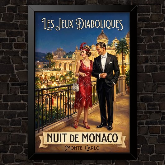 Jaren 20 Mode Reclame uit het verleden Poster
