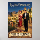Jaren 20 Mode Reclame uit het verleden Poster (Voorkant)