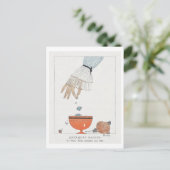  jaren '20 Tecla Sieraden Advertentie Briefkaart (Staand voorkant)