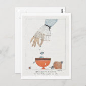  jaren '20 Tecla Sieraden Advertentie Briefkaart (Voorkant / Achterkant)