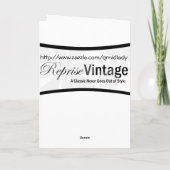 jaren '20 Vrouwen in zwemkleding Kaart (Achterkant)