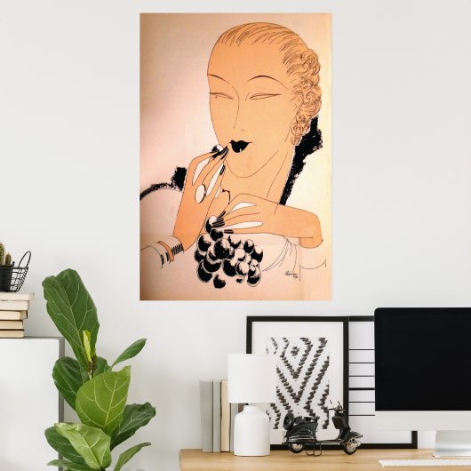 jaren '30 Art Deco Mode Era Poster (Thuiskantoor)