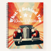 jaren '30 Auto Wat er achter je zit, maakt niet ui Notitieboek (Voorkant)