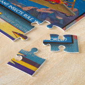  JAREN 30 LUCHTVAART THEMA LEGPUZZEL (Zijkant)