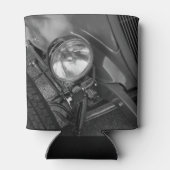 Jaren 30 Roadster Grayscale Blikjeskoeler (Achterkant)