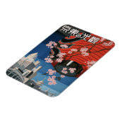  jaren '30 Tokyo Japan Reisfotomagneet Magneet (Linkerzijde)