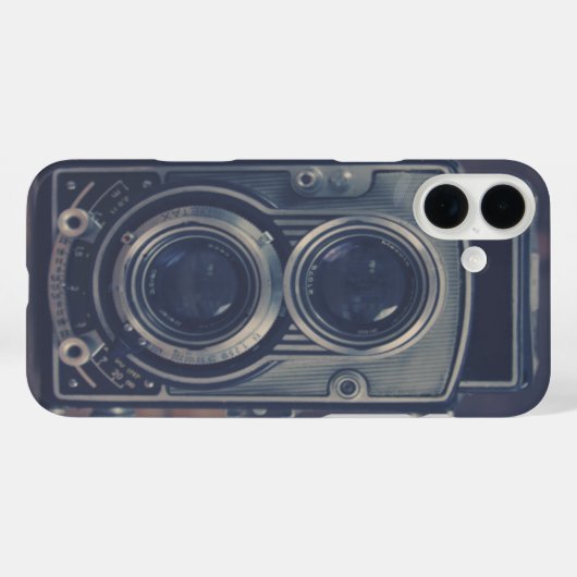  jaren 40 camera close-up Case-Mate iPhone case (Achterkant (horizontaal))