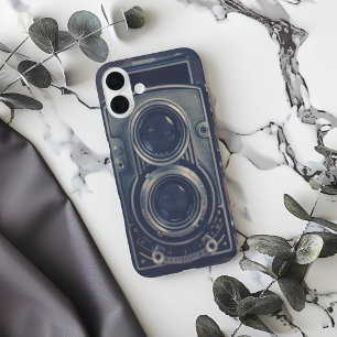 jaren 40 camera close-up iPhone 16 plus hoesje