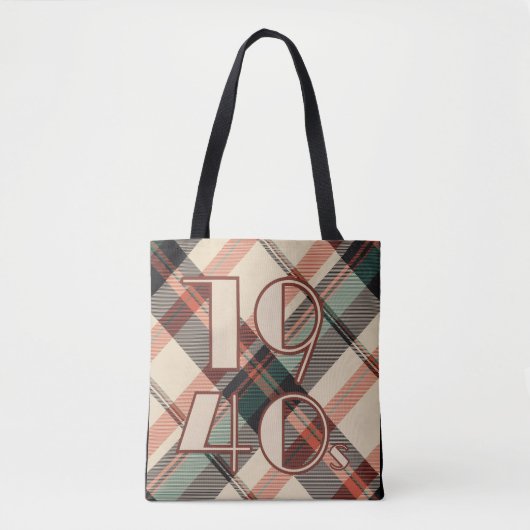 jaren '40 tote bag (Voorkant)