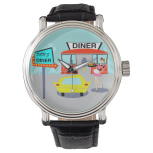 jaren '50 Diner Horloge