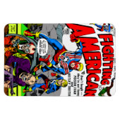Jaren 50 'Fighting American' magneet (Horizontaal)