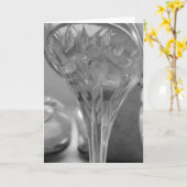 jaren '50 Gesneden van het Perspex van de Hielen Kaart (Gele Bloem)