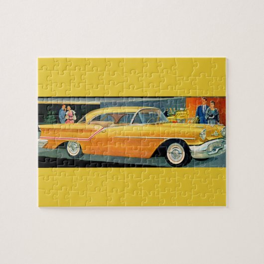 Jaren 50 gouden Rocket 88 Oldsmobile Legpuzzel (Horizontaal)