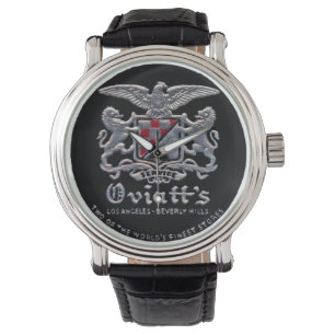jaren '50 "Oviatt's" winkel crest Horloge