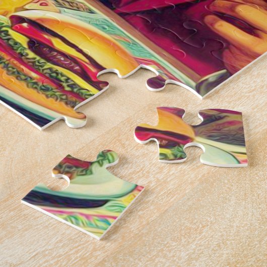 jaren '50 Retro Coulpe Legpuzzel (Zijkant)