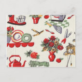 jaren '50 Retro Design Briefkaart (Voorkant)