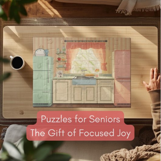 Jaren 50 Retro Keuken Dementie Puzzel Nostalgisch