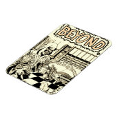 Jaren 50 *The BEYOND* Horror Strips Magneet (Linkerzijde)