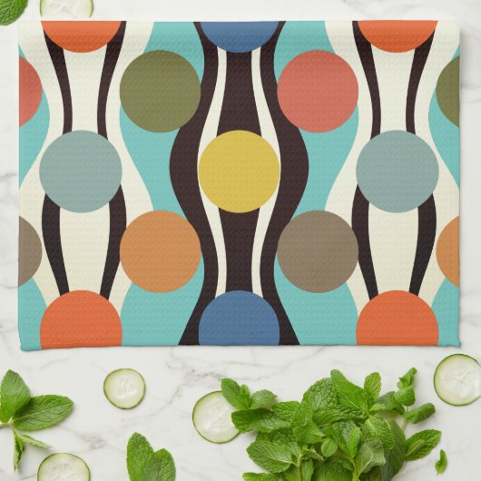 jaren '50 theedoek (Gevouwen)