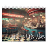  jaren '50 Vibes Kalender (Hoes)