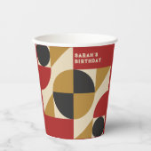 jaren 60-70 Party Drinkware Papieren Bekers (Voorkant)