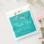 Jaren 60 Bruidsontbijt bij Tiffanys Schattig Bedankzakje (Gezegeld)