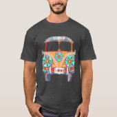  jaren '60 Hippie Micro Bus Van Gift T-shirt (Voorkant)