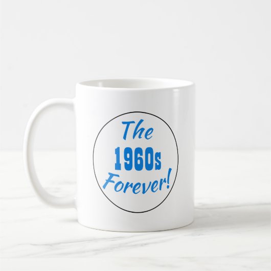 Jaren 60 Retro Forever Koffiemok (Links)