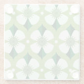 jaren '70 Buttercup Glazen Onderzetter (Achterkant)