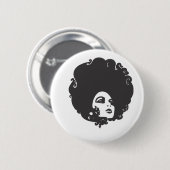 jaren '70 Chick Ronde Button 5,7 Cm (Voorkant /achterkant)