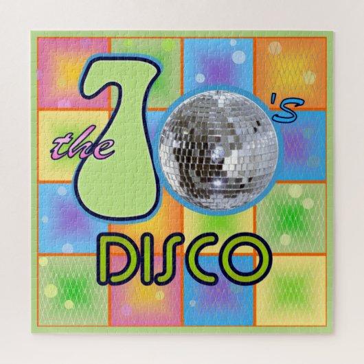 jaren '70 Disco Puzzel (Verticaal)