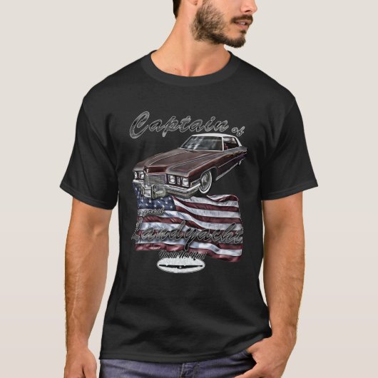 jaren '70, Eldorado, Caddy, Rockabilly, Deville, T T-shirt (Voorkant)