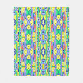 jaren 70 fleece deken (Voorkant)