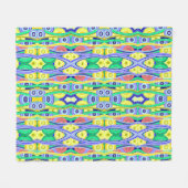 jaren 70 fleece deken (Voorkant (Horizontaal))