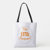 jaren '70 Forever Retro Tote Bag (Achterkant)